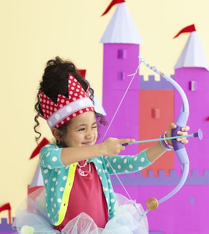 BDAYP Princess partySuction cup archery